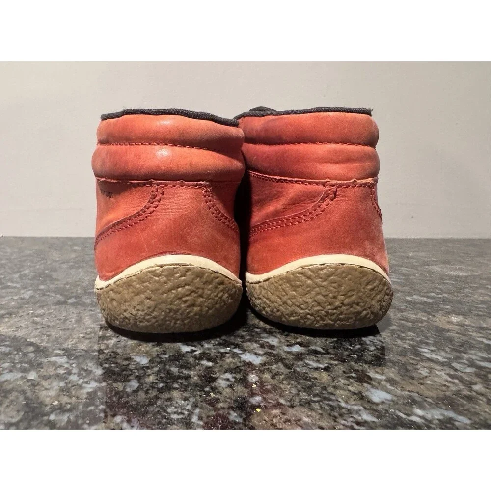 West Coast Men's Red Leather Chukka Lace Up Casual Shoes US 12 EU 46